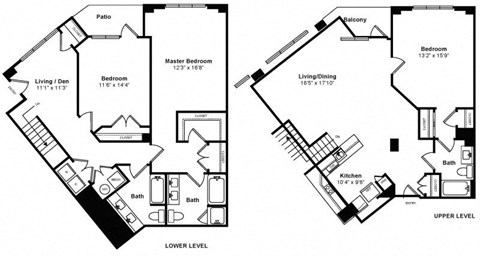 Floor plan at IO Piazza by Windsor